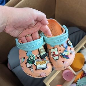 Ice cream Crocs + Jibitz